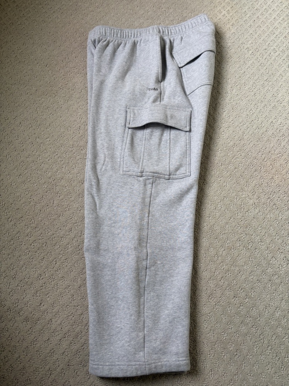 Aritzia Light Gray Cargo Joggers